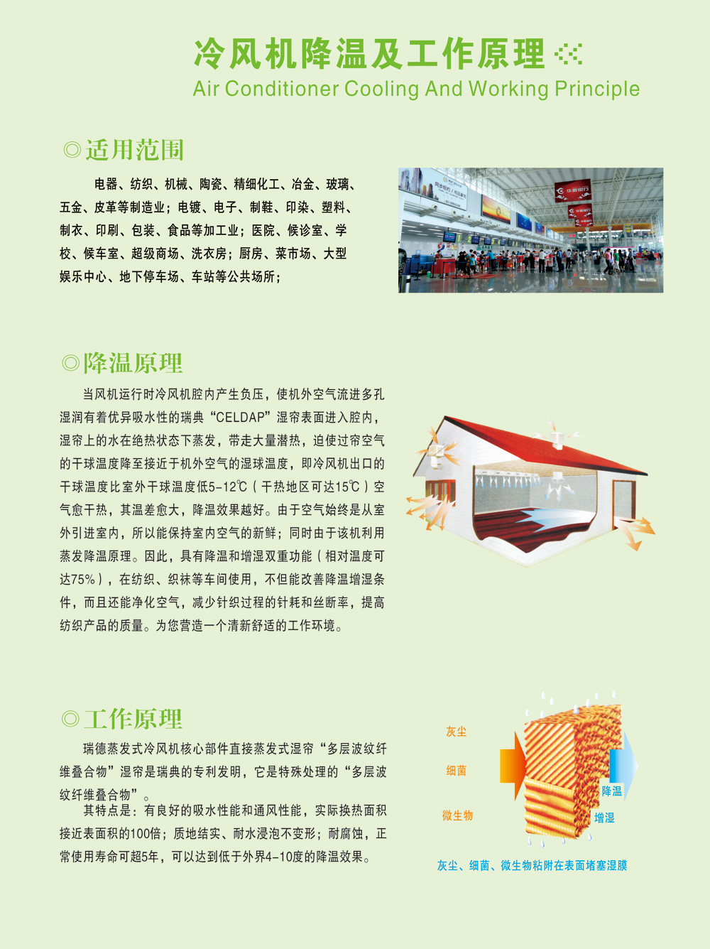 冷風(fēng)機(jī)降溫及工作原理